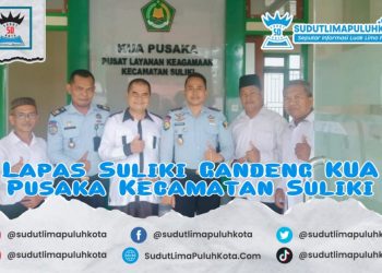 Lapas Suliki Gandeng KUA Pusaka Kecamatan Suliki