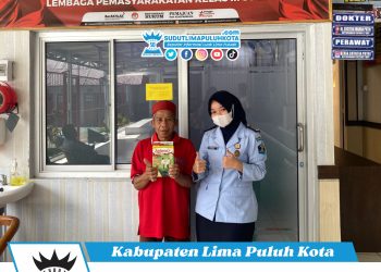 Penuhi Asupan Gizi, Lapas Suliki Sediakan Minum Susu Bagi WBP Lansia
