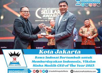 Bawa Indosat Bertumbuh untuk Memberdayakan Indonesia, Vikram Sinha Meraih CEO of The Year 2023