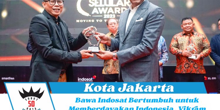 Bawa Indosat Bertumbuh untuk Memberdayakan Indonesia, Vikram Sinha Meraih CEO of The Year 2023