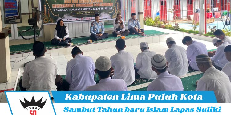 Sambut Tahun baru Islam Lapas Suliki Gelar Istighasah, Zikir dan Do’a bersama 1 Muharram 1445 Hijriah