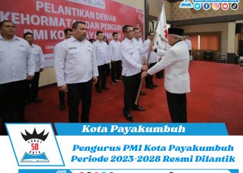 Pengurus PMI Kota Payakumbuh Periode 2023-2028 Resmi Dilantik
