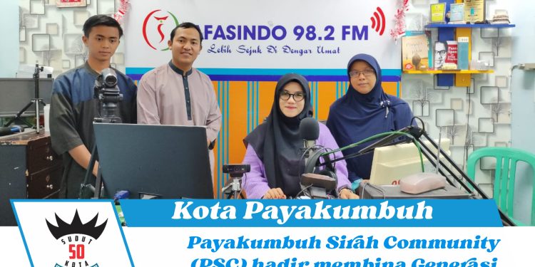Payakumbuh Sirah Community hadir membina Generasi Emas pecinta Rasulullah