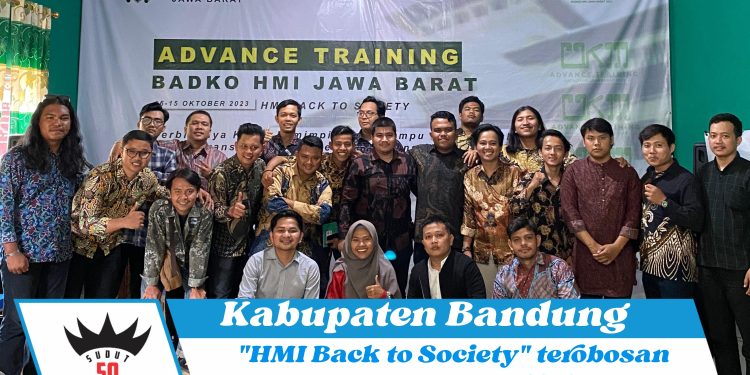 “HMI Back to Society” terobosan baru pada Advance Training LK III Badko Jawa Barat Batch 3