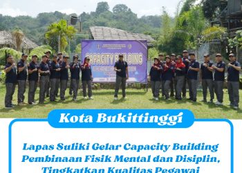 Lapas Suliki Gelar Capacity Building Pembinaan Fisik Mental dan Disiplin, Tingkatkan Kualitas Pegawai