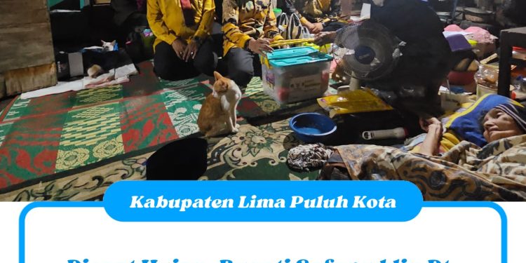 Disaat Hujan, Bupati Safaruddin Dt. Bandaro Rajo Dan Calon DPRD Terpilih Sahur Bersama Warga Dhuafa