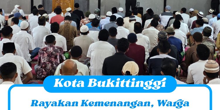 Rayakan Kemenangan, Warga Binaan Lapas Bukittinggi Laksanakan Shalat Idul Fitri serta Terima Remisi Khusus Lebaran