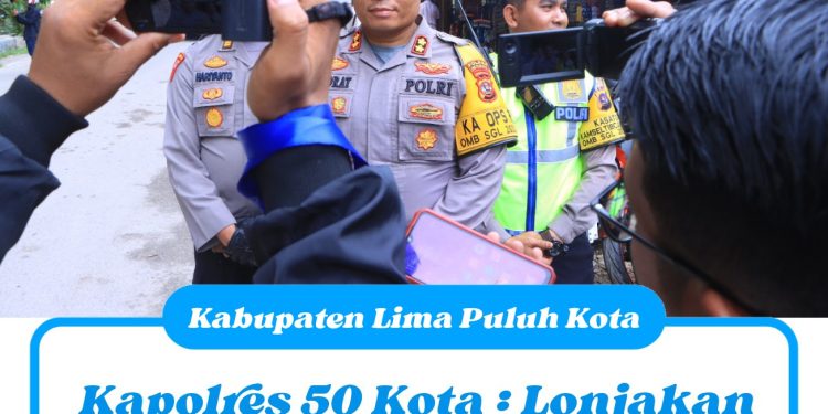Kapolres 50 Kota : Lonjakan Wisatawan Mulai Meningkat pada Hari Kedua Lebaran