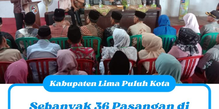Sebanyak 36 Pasangan di Kecamatan Mungka Lakukan Sidang Isbat Nikah