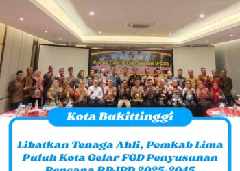 Libatkan Tenaga Ahli, Pemkab Lima Puluh Kota Gelar FGD Penyusunan Rencana RPJPD 2025-2045