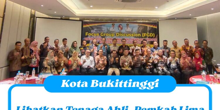 Libatkan Tenaga Ahli, Pemkab Lima Puluh Kota Gelar FGD Penyusunan Rencana RPJPD 2025-2045