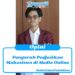 Opini : Pengaruh Pergerakan Mahasiswa di Media Online