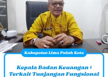 Kepala Badan Keuangan : Terkait Tunjangan Fungsional