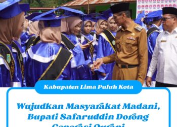 Wujudkan Masyarakat Madani, Bupati Safaruddin Dorong Generasi Qurani