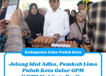 Jelang Idul Adha, Pemkab Lima Puluh Kota Gelar GPM di RTH Mahkota Berlian