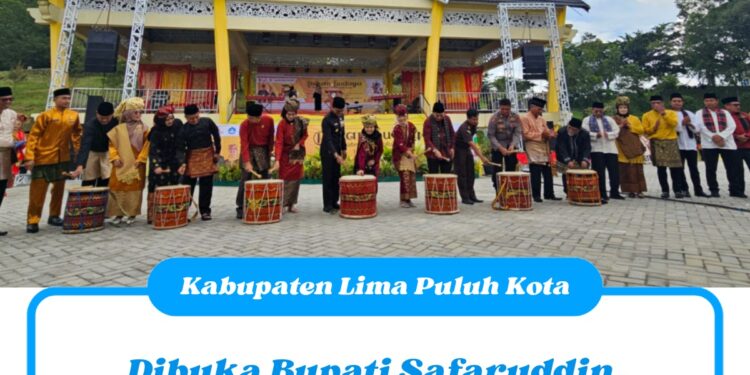 Dibuka Bupati Safaruddin, Pekan Budaya Lima Puluh Kota 2024 Resmi Digelar