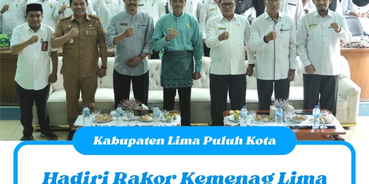 Hadiri Rakor Kemenag Lima Puluh Kota, Bupati Safaruddin Puji Sinergitas Kedua Instansi