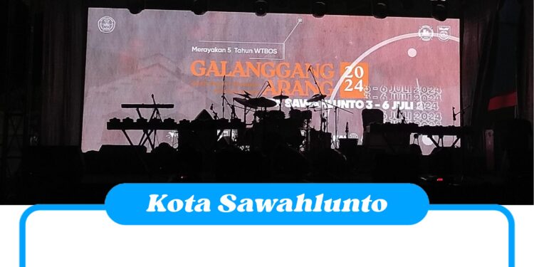 Galanggang Arang Sawahlunto 2024 Peringati 5 Tahun WTBOS