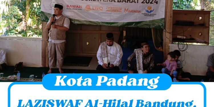 LAZISWAF Al-Hilal Bandung, Sebar Wakaf Al-Qur’an Di Ranah Minang