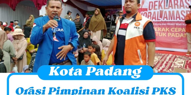 Orasi Pimpinan Koalisi PKS Demokrat Pada Deklarasi Iqbal-Amasrul
