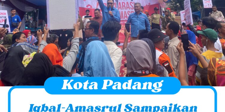Iqbal-Amasrul Sampaikan Delapan Program Unggulan untuk Kemajuan Kota Padang
