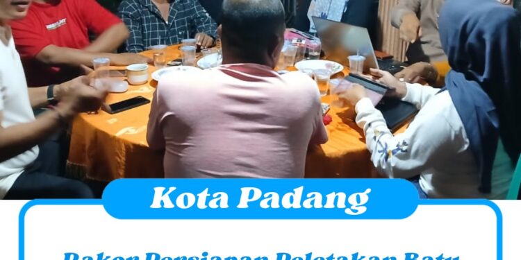Rakor Persiapan Peletakan Batu Pertama Pembangunan Mushola di SMPN 17 Padang