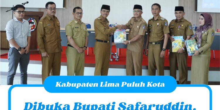 Dibuka Bupati Safaruddin, Sebanyak 79 Nagari Ikuti Sosialisasi TPBIS