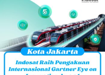 Indosat Raih Pengakuan Internasional Gartner Eye on Innovation Award