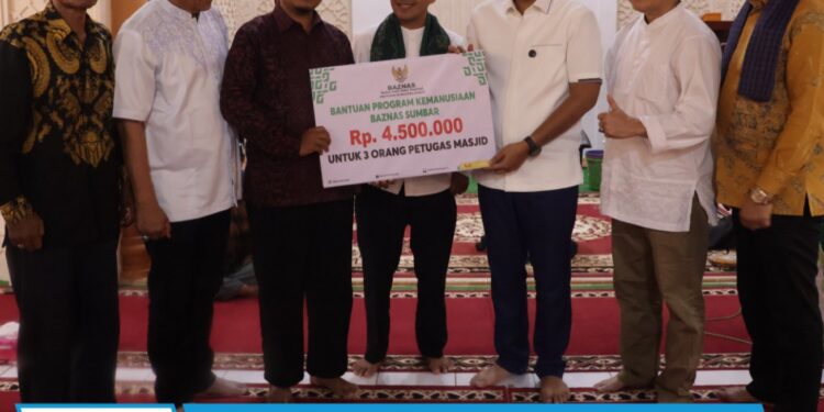 Wali Kota Payakumbuh Dampingi Wakil Gubernur Sumbar Safari Ramadhan di Masjid Muhsinin