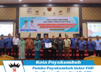 Pemko Payakumbuh Gelar FGD dan Forum Konsultasi Publik RPJMD 2025-2029