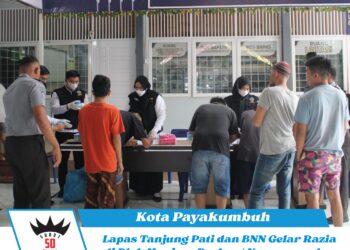 Lapas Tanjung Pati dan BNN Gelar Razia di Blok Hunian, Perkuat Keamanan dan Cegah Peredaran Narkotika