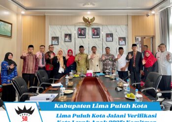 Lima Puluh Kota Jalani Verifikasi Kota Layak Anak 2025: Komitmen Wujudkan Daerah Ramah Anak
