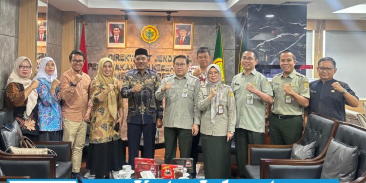 Bupati Lima Puluh Kota Temui Dirjen Peternakan, Dorong Pengembangan Peternakan Daerah