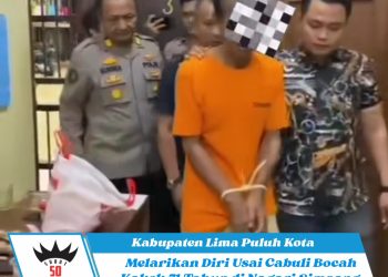 Melarikan Diri Usai Cabuli Bocah, Kakek 71 Tahun di Nagari Simpang Kapuak Akhirnya Ditangkap Polisi