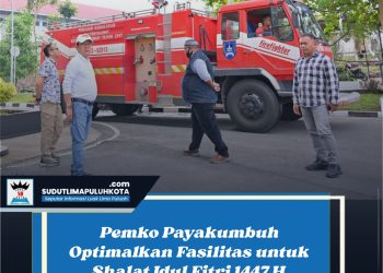 Pemko Payakumbuh Optimalkan Fasilitas untuk Shalat Idul Fitri 1447 H