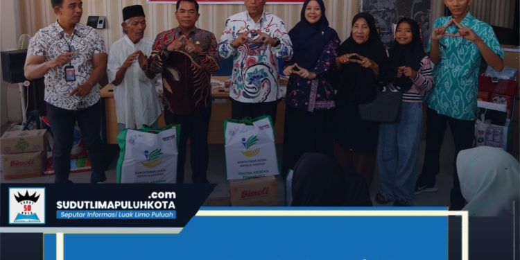 Pemko Payakumbuh Serahkan Bantuan Sosial ATENSI dari Kemensos