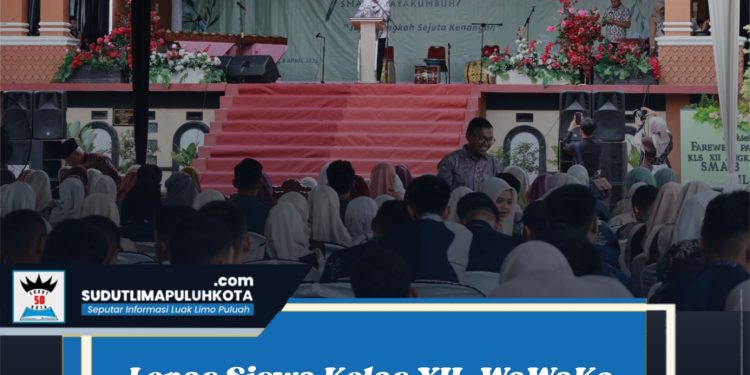 Lepas Siswa Kelas XII, WaWaKo Payakumbuh Ingatkan Tantangan Kehidupan Nyata