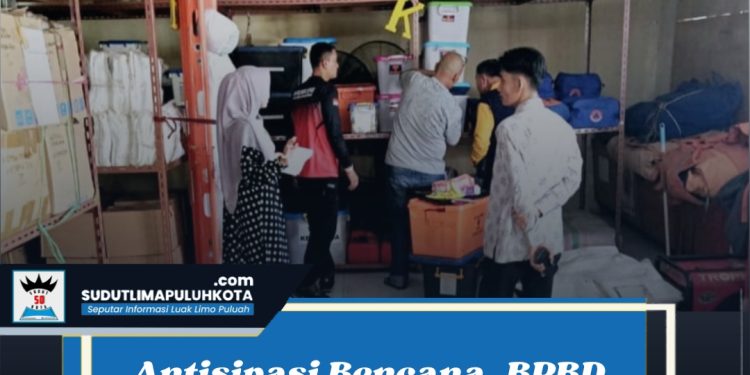 Antisipasi Bencana, BPBD Payakumbuh Periksa Peralatan dan Personel