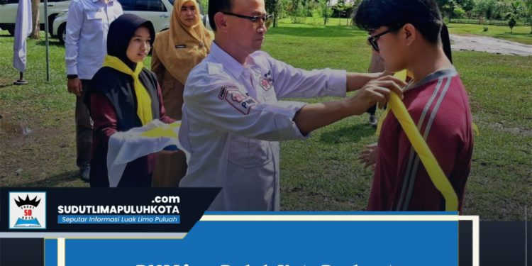 PMI Lima Puluh Kota Perkuat Pembinaan Generasi Muda, 29 Anggota PMR Wira SMAN 1 Harau Dilantik
