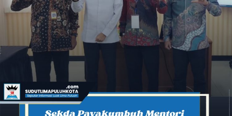 Sekda Payakumbuh Mentori Proyek Perubahan PKN II, Dorong Inovasi Layanan Publik