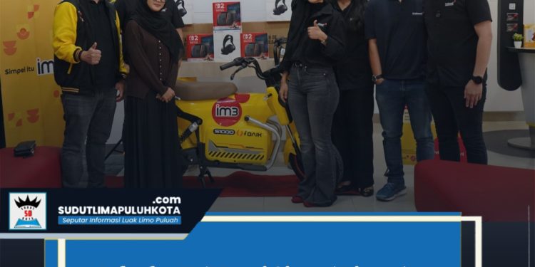 Program IM3 Pasti Simpel Disambut Antusias, Tiga Pelanggan Sumatera Raih Hadiah Motor Listrik