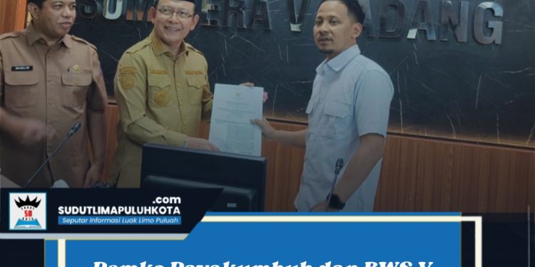 Pemko Payakumbuh dan BWS V Padang Perkuat Kerja Sama Pengelolaan Sumber Daya Air