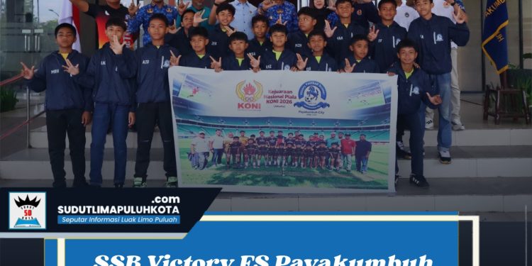SSB Victory FS Payakumbuh Wakili Sumbar di Kejurnas Piala KONI Pusat VII 2026