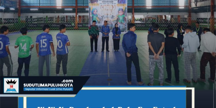 WaWaKo Payakumbuh Buka Fun Futsal Madrasah, Dorong Pelajar Junjung Sportivitas dan Karakter Positif
