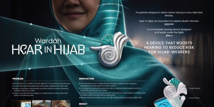Wardah Raih Cannes Lion 2026 Lewat Inovasi Hear in Hijab, Alat Bantu Dengar Inklusif bagi Perempuan Berhijab