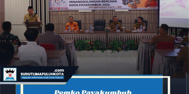 Pemko Payakumbuh Tingkatkan Kapasitas TRC BPBD Hadapi Ancaman Bencana
