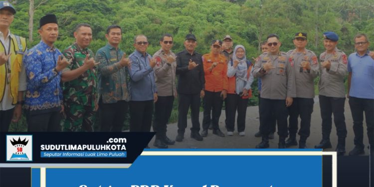 Satgas PRR Kawal Percepatan Rehabilitasi dan Rekonstruksi Pascabencana di Lima Puluh Kota