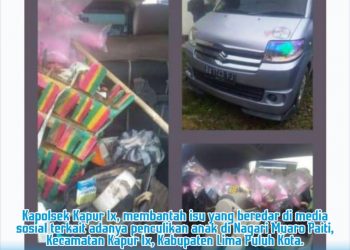 Polisi bantah isu penculikan anak di Nagari Muaro Paiti, Kecamatan Kapur Ix, Kabupaten Lima Puluh Kota