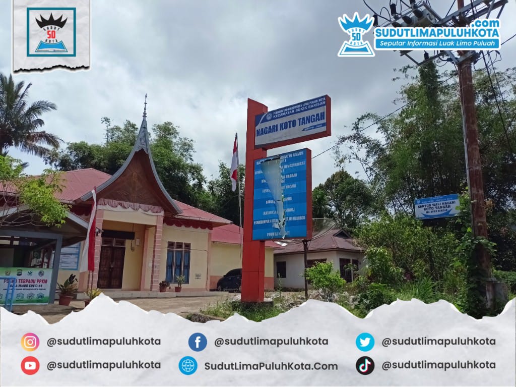 Sejarah Singkat Nagari Koto Tangah
