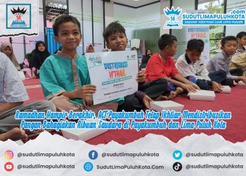 Ramadhan Hampir Berakhir, ACT Payakumbuh Tetap Ikhtiar Mendistribusikan Pangan Bahagiakan Ribuan Saudara di Payakumbuh dan Lima Puluh Kota